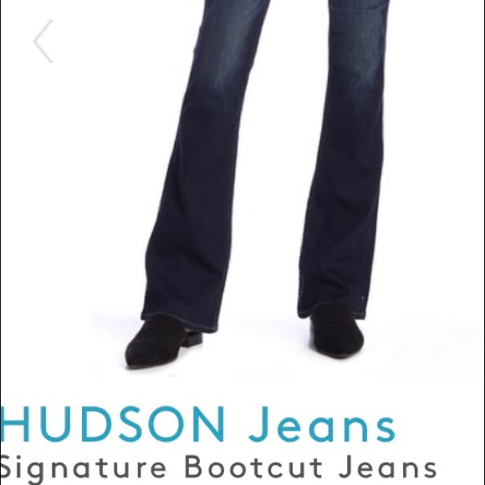 Hudson Signature Bootcut Jeans with Flap Pocket 27